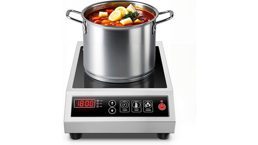 portable 1800w induction stove