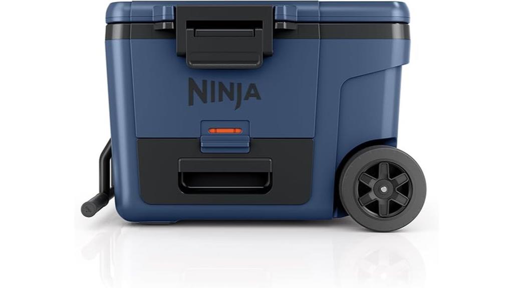 portable 45qt cooler with wheels