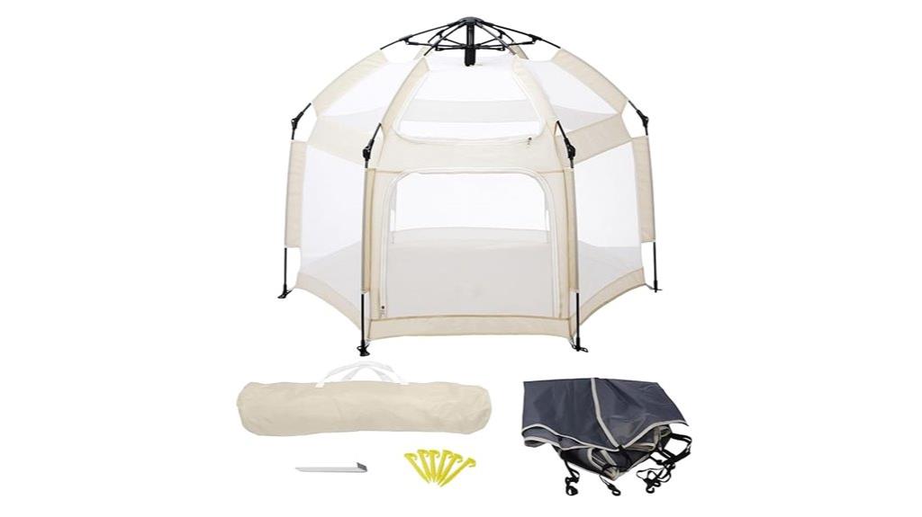 portable baby playpen canopy