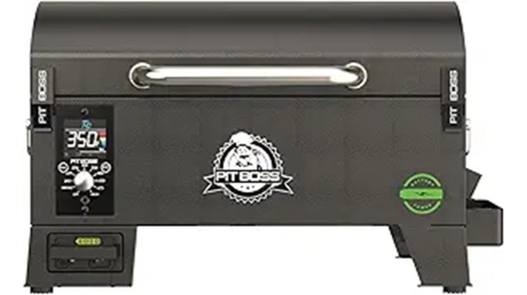 portable battery pellet grill