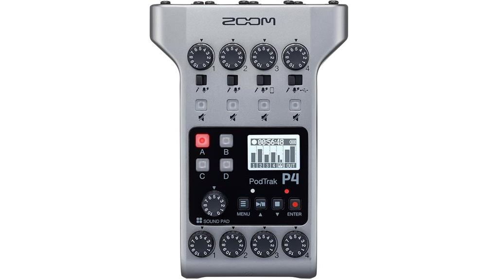 portable battery powered podcast recorder