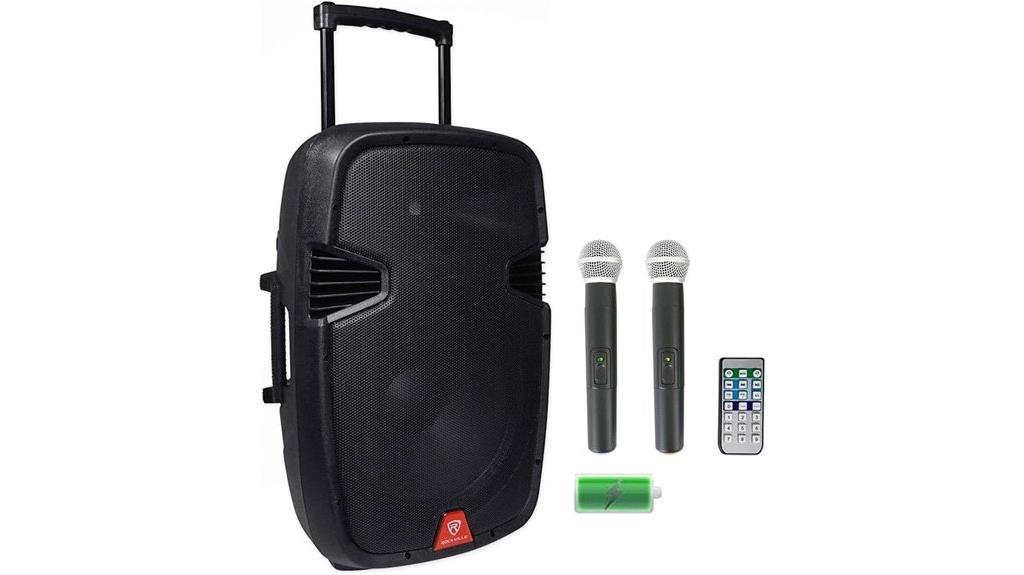 portable bluetooth dj speaker