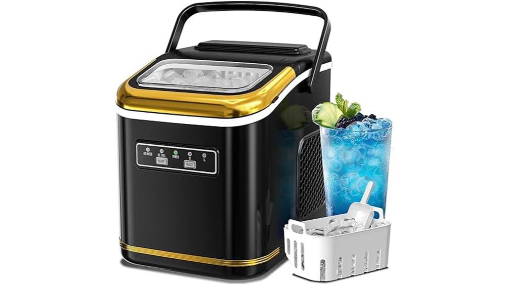 portable countertop bullet ice maker