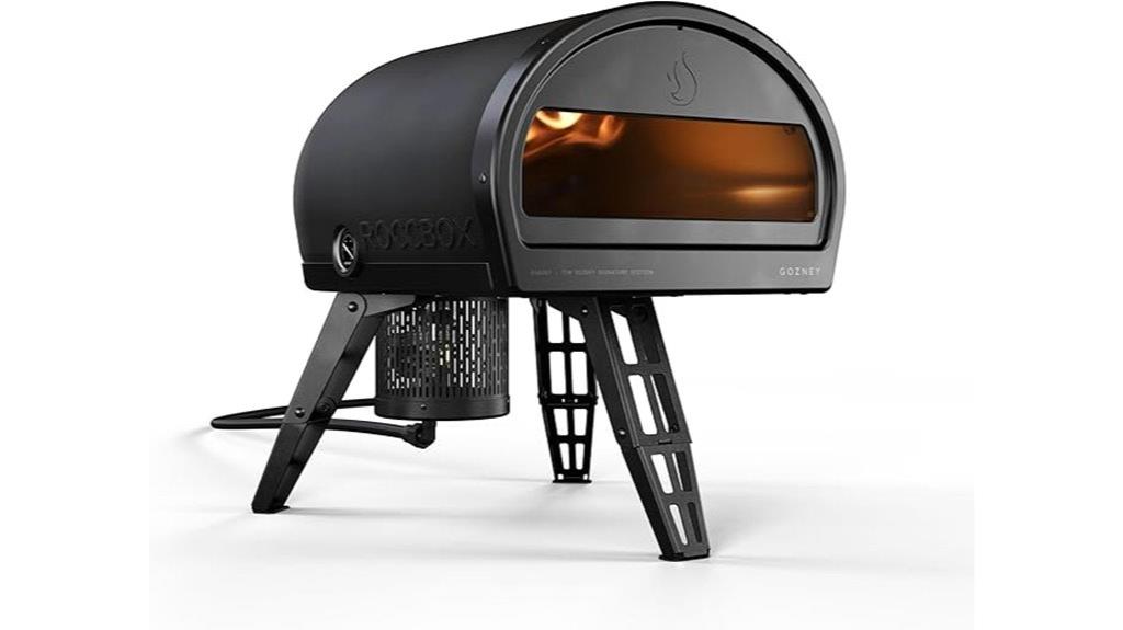 portable high temperature pizza oven