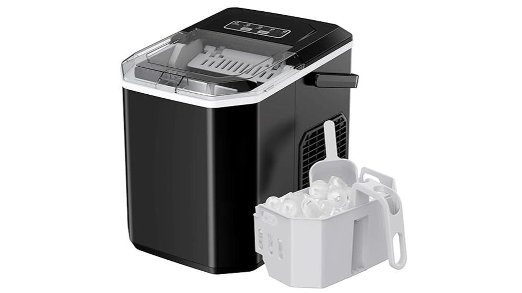 portable ice maker with handle