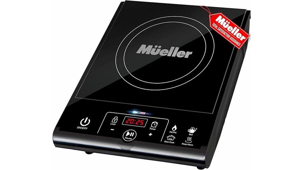 portable induction cooking unit