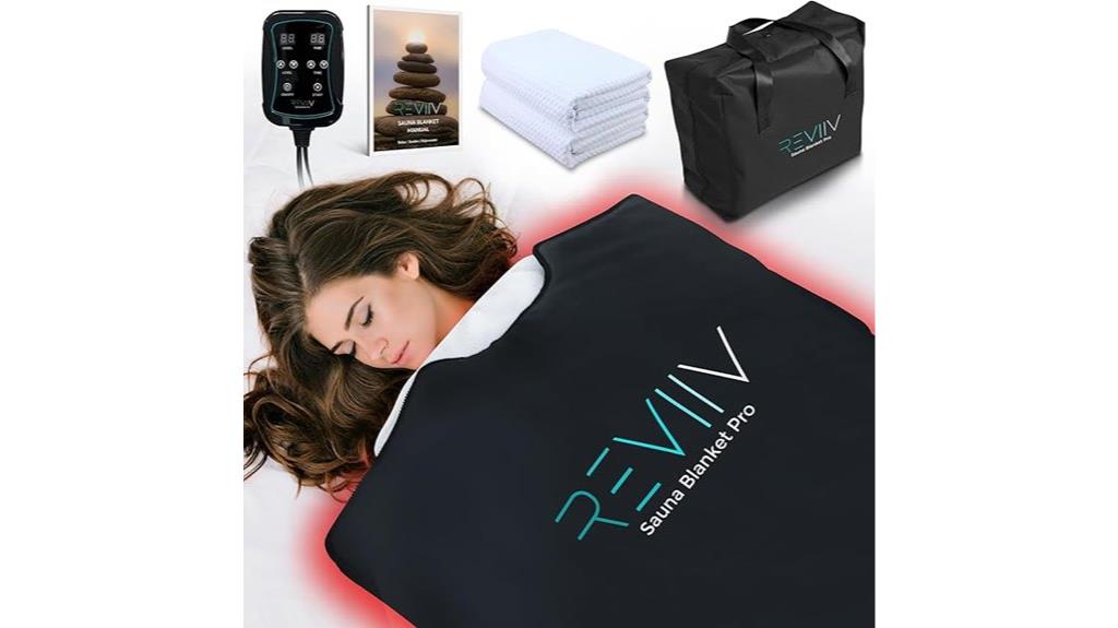 portable infrared sauna with towel