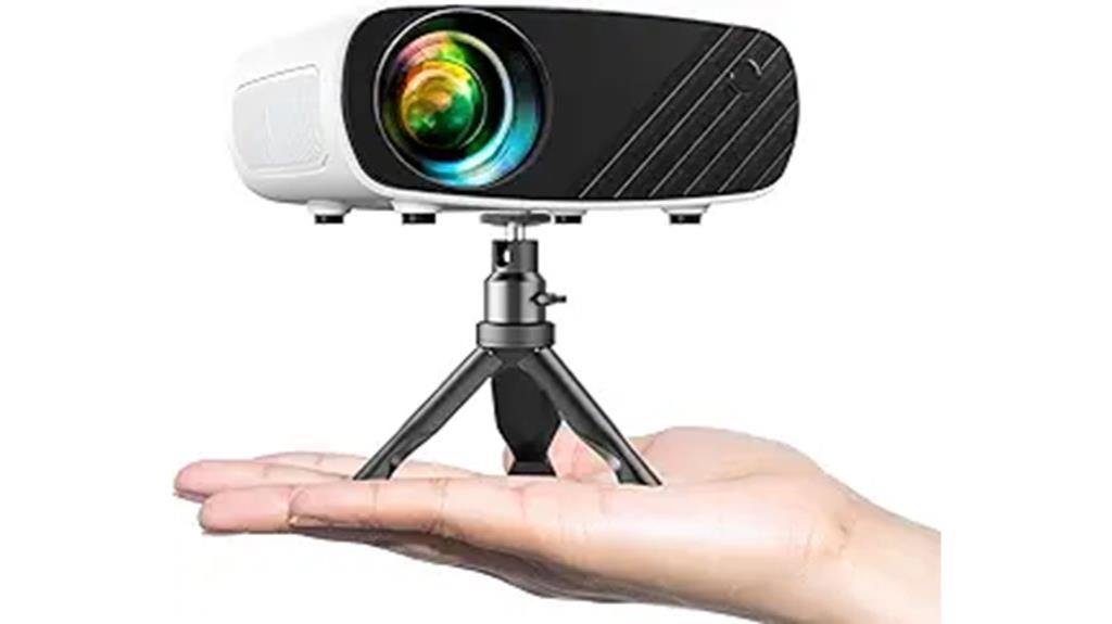 portable iphone projector