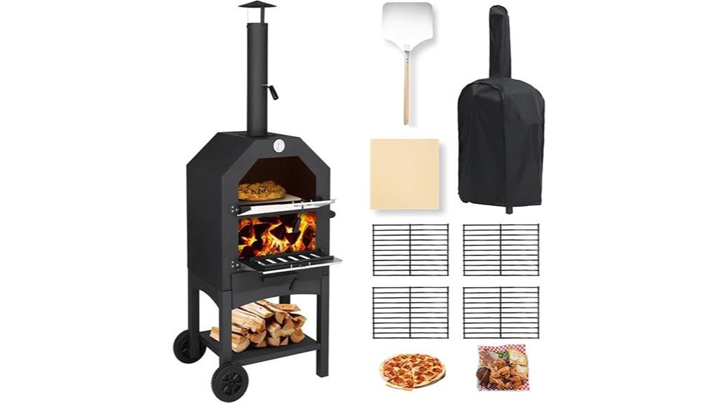 portable outdoor pizza oven