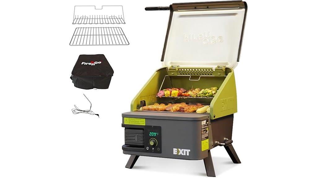 portable pellet grill