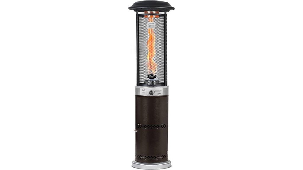 portable stainless steel patio heater