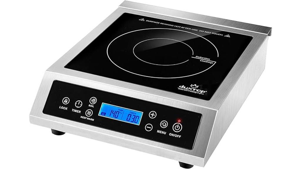 portable touch induction cooktop
