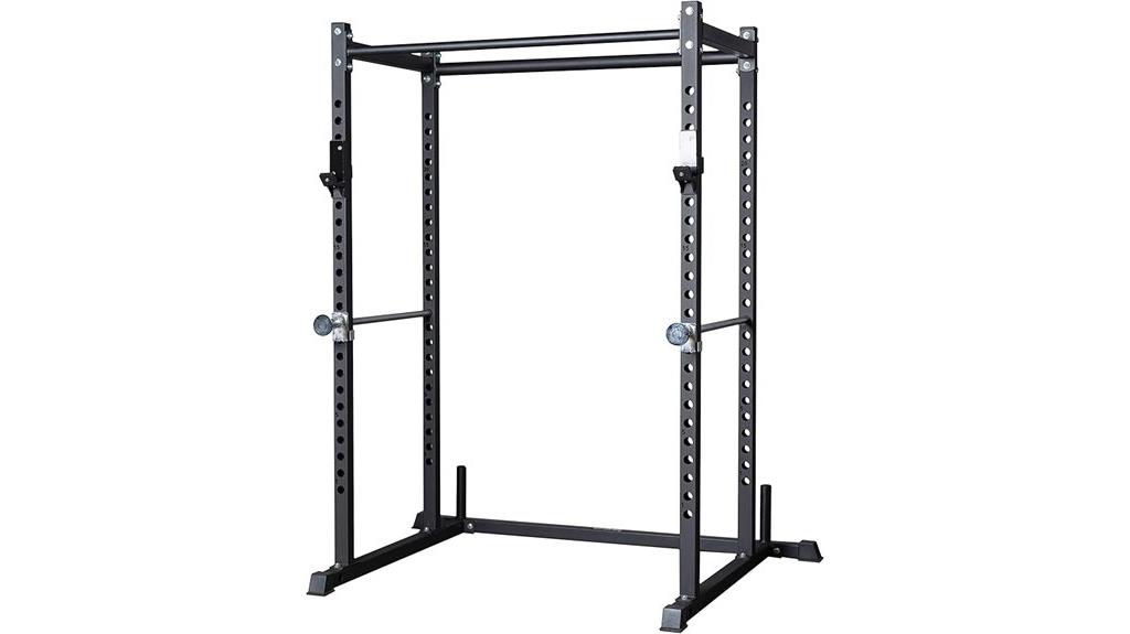 power rack with bench