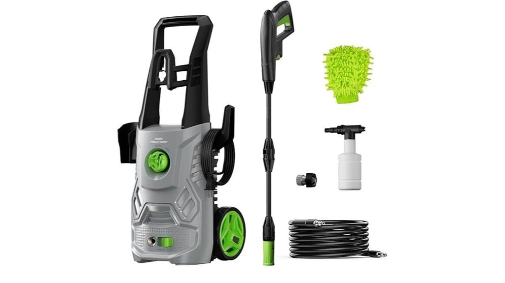 power washer with foam cannon