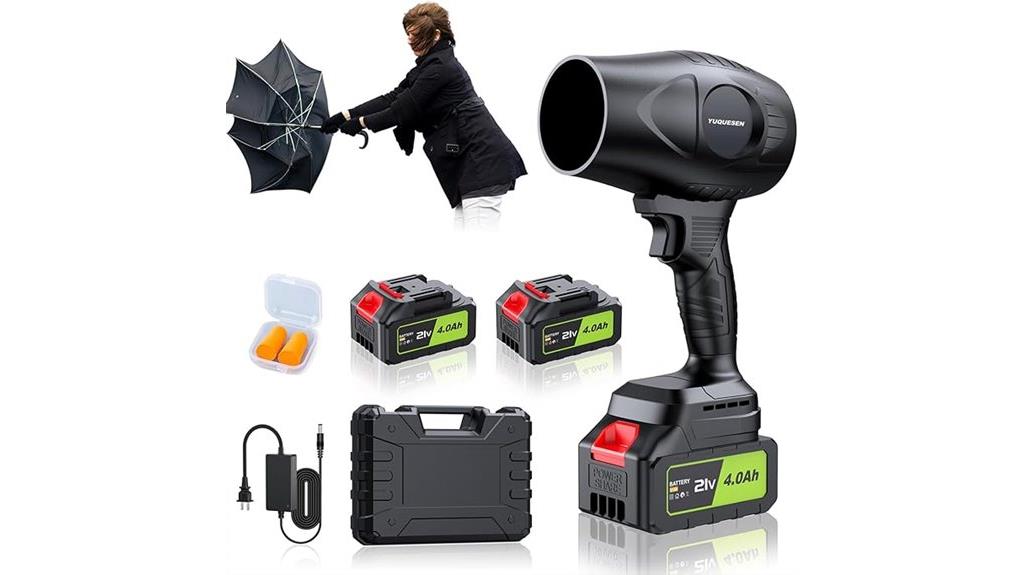 powerful 21v cordless blower