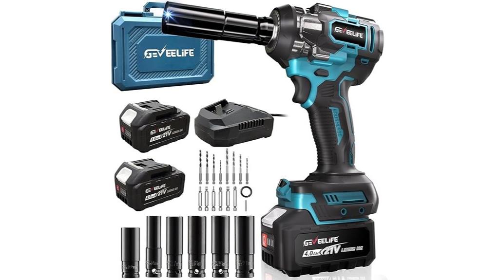 powerful brushless impact wrench