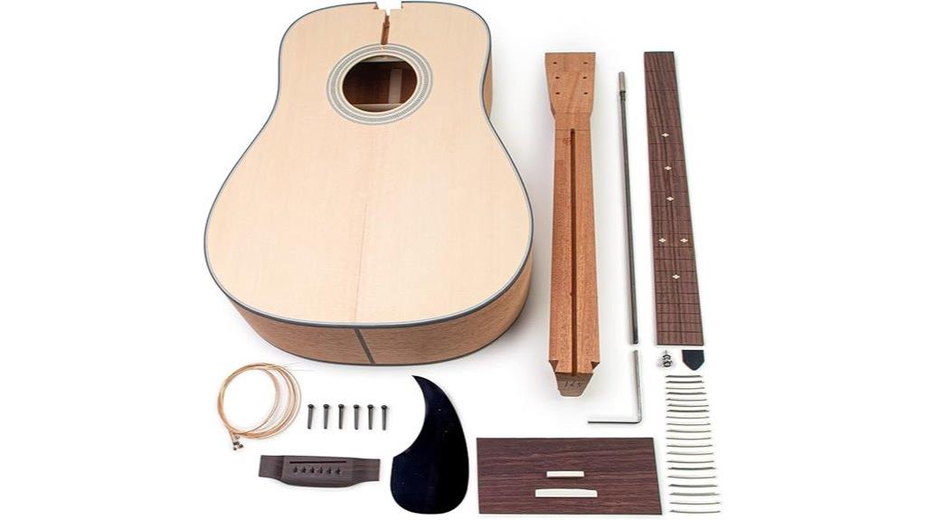 premium acoustic guitar kit