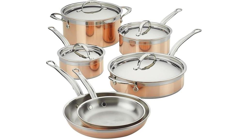 premium copperbond cookware set