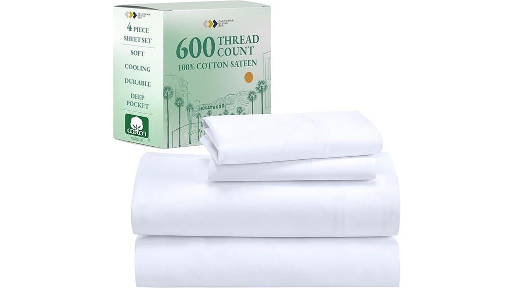 premium cotton queen sheets