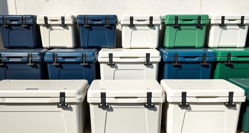 premium rotomolded cooler selection