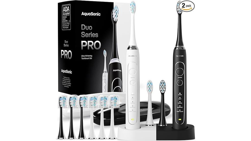 premium sonic toothbrush set