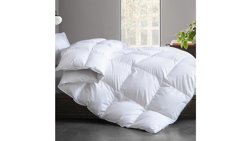 queen size feather comforter