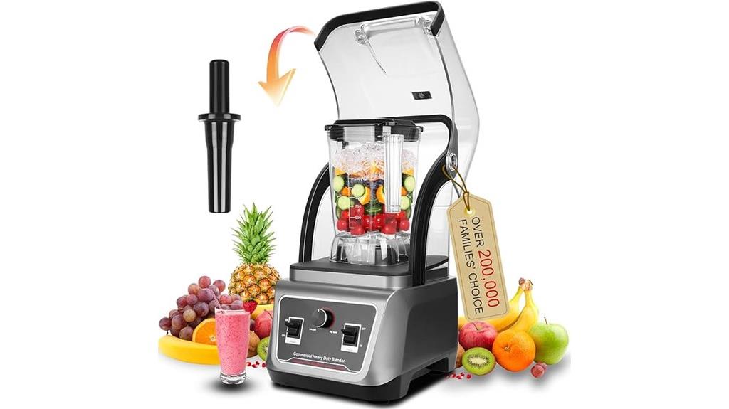 quiet heavy duty blender