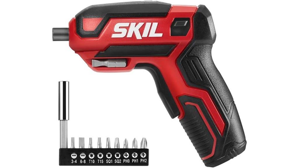 rechargeable 4v cordless screwdriver