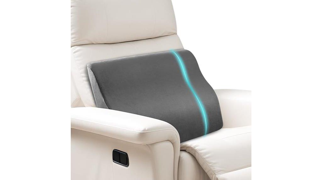 recliner couch lumbar pillow