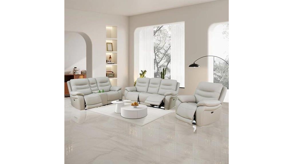 recliner sofa with storage