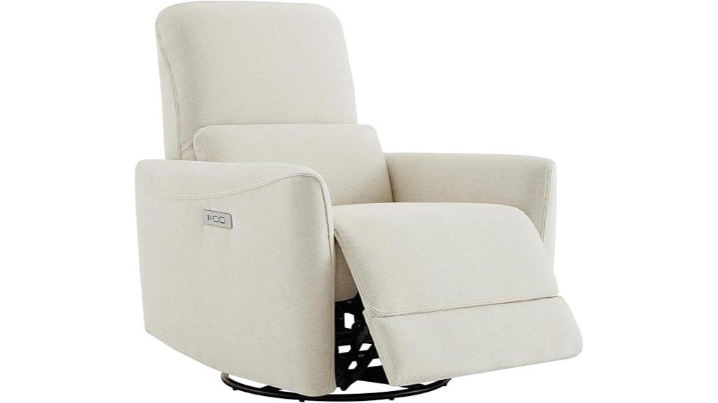 recliner with lumbar support