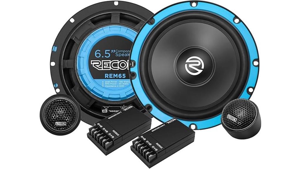 recoil rem65 echo speakers