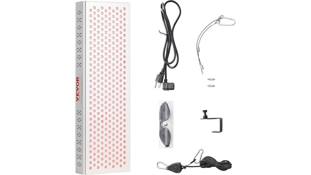 red led therapy panel