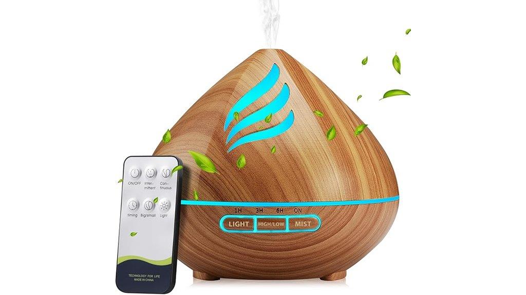 remote control oil diffuser