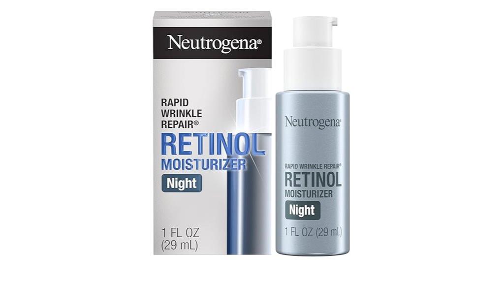 retinol night face moisturizer