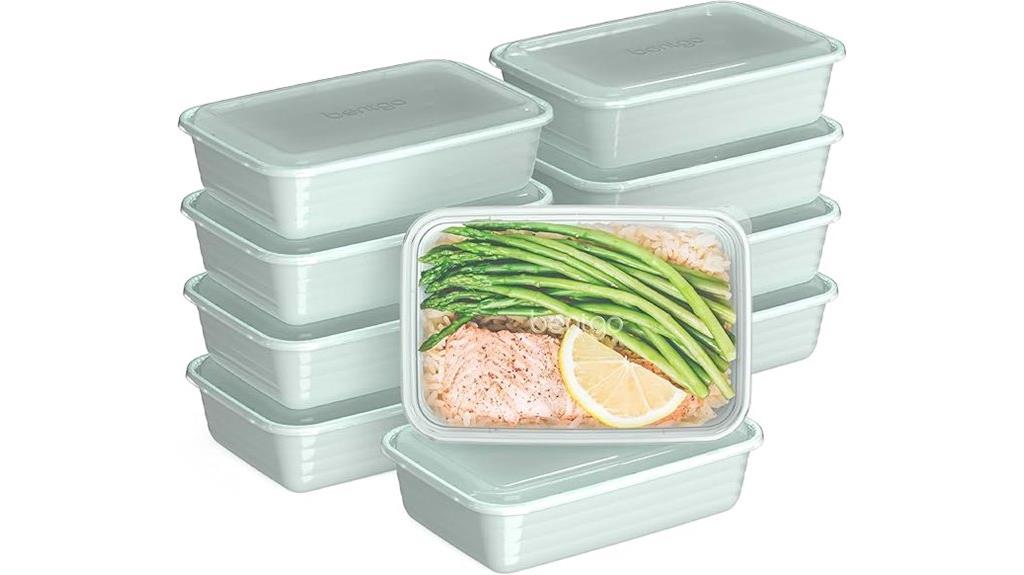 reusable 20 piece meal containers