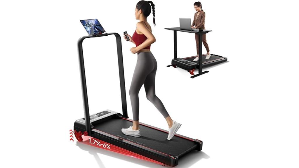 rhythm fun treadmill incline