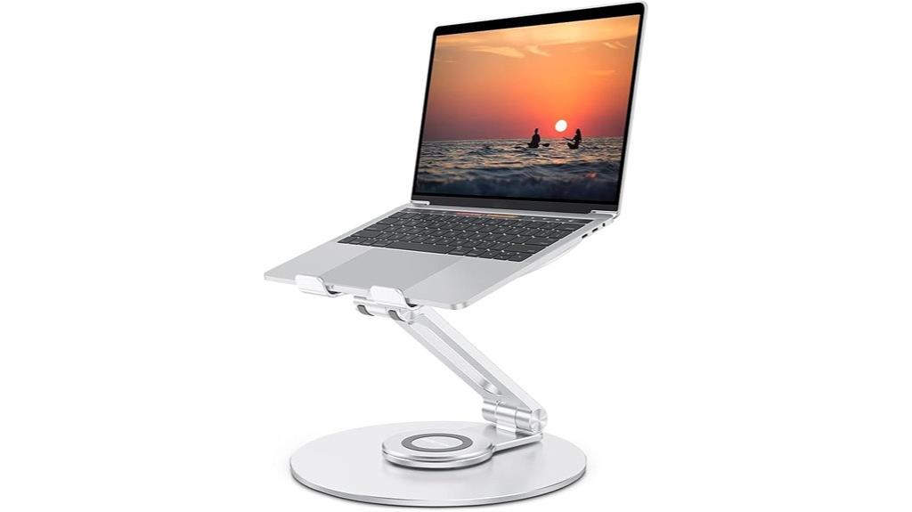 rotatable adjustable laptop stand