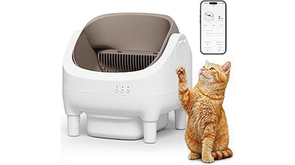 self cleaning cat litter box