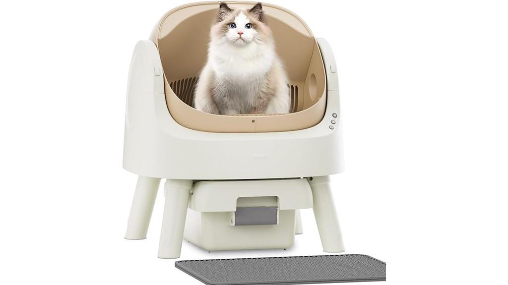 self cleaning litter box