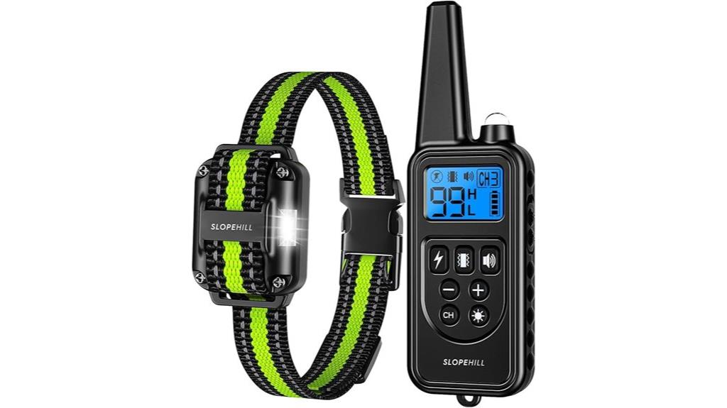 seven mode dog collar