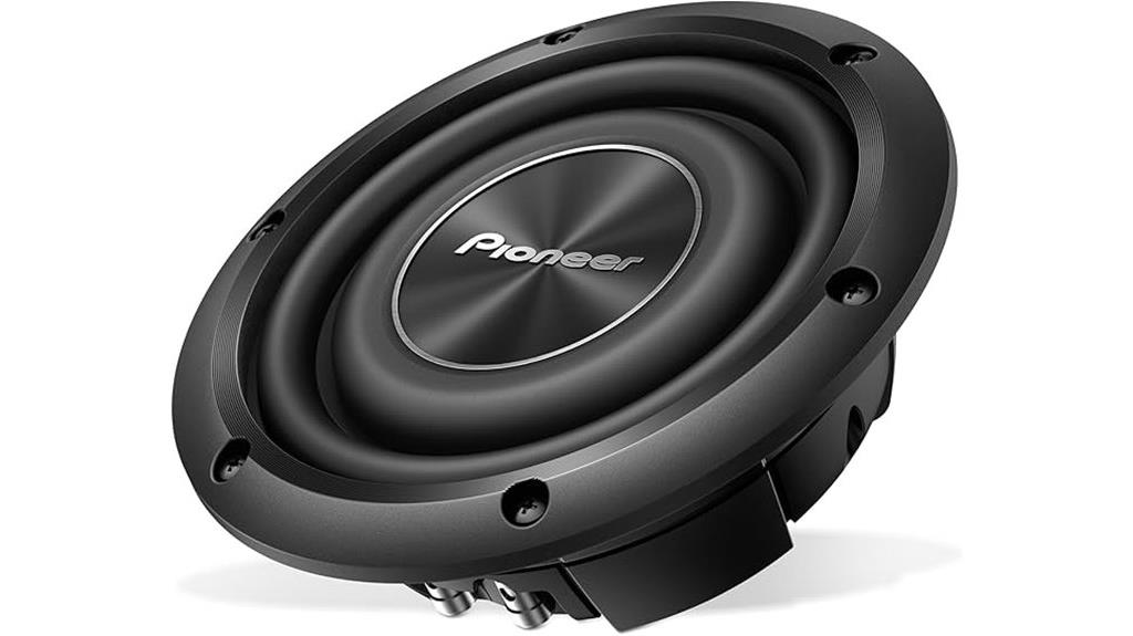 shallow 8 inch subwoofer