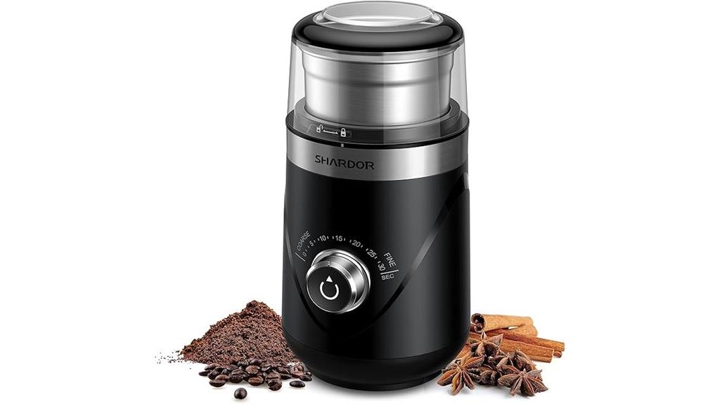 silent electric coffee grinder