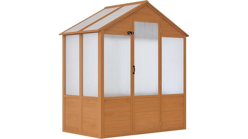 six by four greenhouse