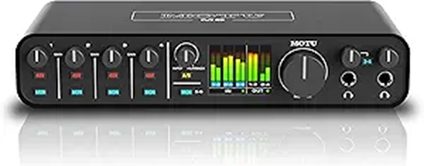 six channel usb c audio interface