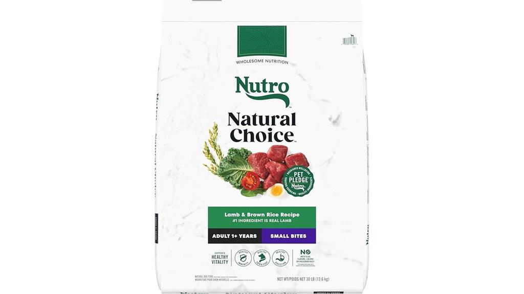 small bites lamb dog food
