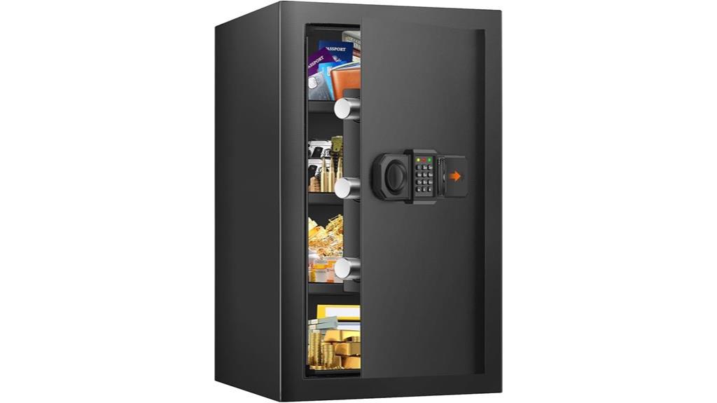 small fireproof home safe