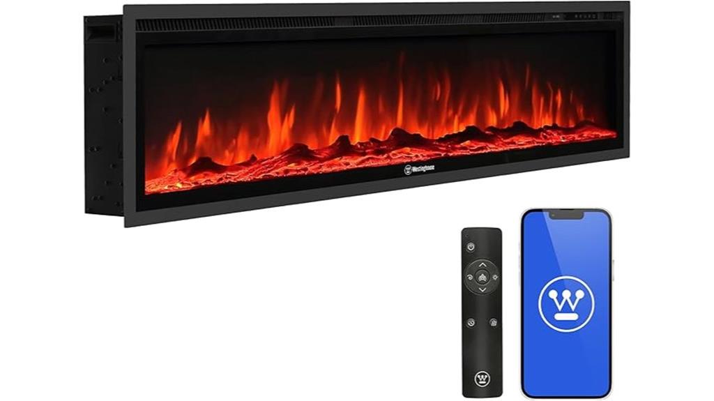 smart 60 electric fireplace
