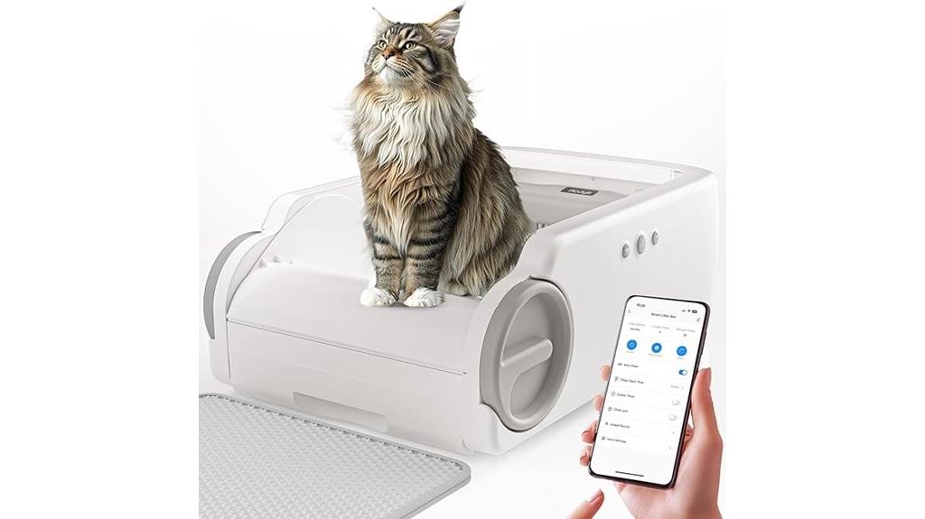 smart automatic litter box