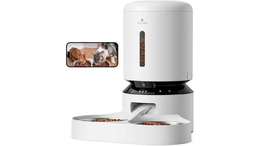smart camera cat feeder